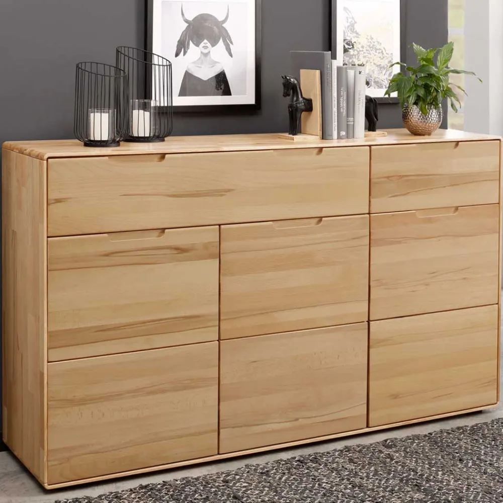 Wohnen Design Anrichte aus Massivholz Kernbuche - Estville