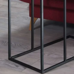 Wohnen Telefontische*Design Anstelltisch aus Holz & Eisen - Kirana