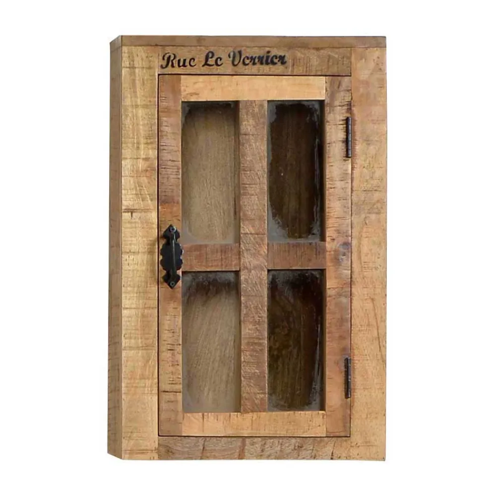 Wohnen Design Badmöbel aus Massivholz - Indri (vierteilig)