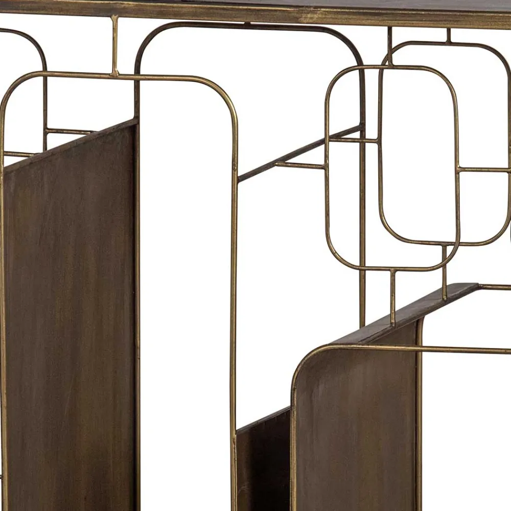 Wohnen Design Bar Regal in Altmessing - Etzga