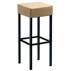 Wohnen Sessel & Hocker|Barhocker*Design Barhocker in Beige & Schwarz - Tuwedia