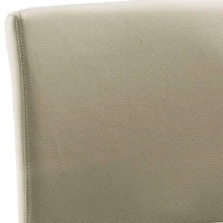 Wohnen Sessel & Hocker|Barhocker*Design Barstuhl in Taupe & Edelstahl - Forcelan