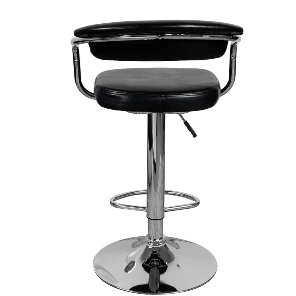 Wohnen Retro Möbel|Sessel & Hocker*Design Barstuhl mit Armlehnen - Devi (2er Set)