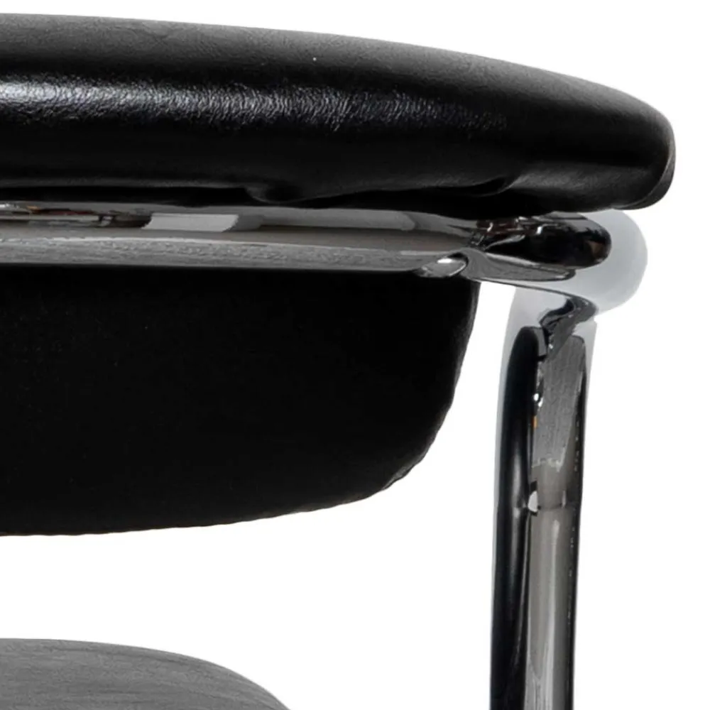 Wohnen Retro Möbel|Sessel & Hocker*Design Barstuhl mit Armlehnen - Devi (2er Set)