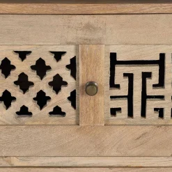 Wohnen Design Bücherregal aus Mangobaum Massivholz - Valuta