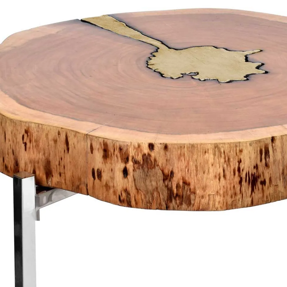 Wohnen Design Beistelltisch aus Baumscheibe - Spain