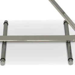 Wohnen Graue Möbel|Weiße Möbel*Design Beistelltisch aus Acryl in Weiß - Johnny