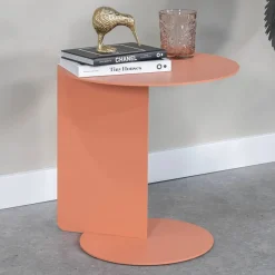 Wohnen Design Beistelltisch in Terracotta - Jason