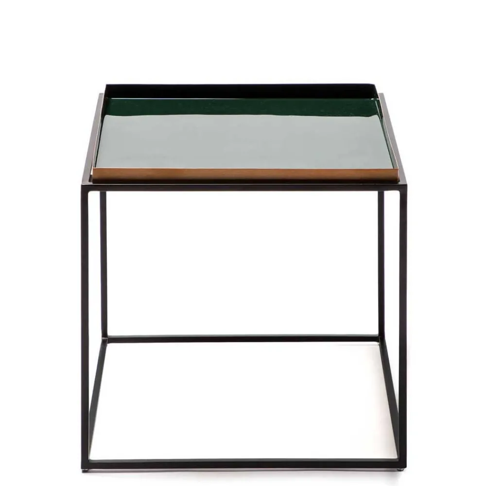 Wohnen Design Beistelltisch mit 2 Einsätzen - Zalio