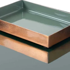 Wohnen Design Beistelltisch mit 2 Einsätzen - Zalio