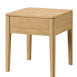 Wohnen Graue Möbel|Naturholzmöbel*Design Bett aus hell geölter Eiche - Promenada