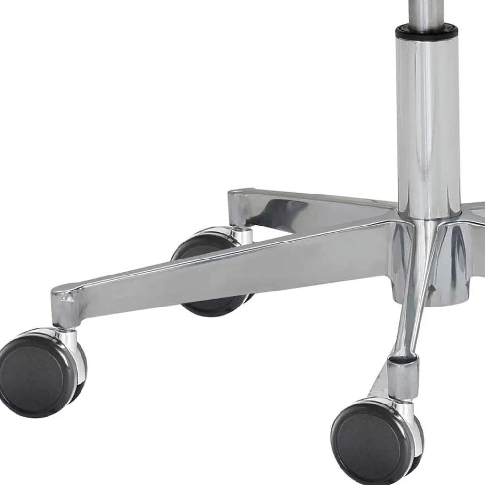 Wohnen Design Bürostuhl mit Armlehnen in Grau - Iranus