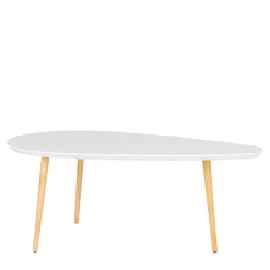 Wohnen Skandinavische Möbel|Couchtisch*Design Couchtisch in Weiß & Natur - Standos