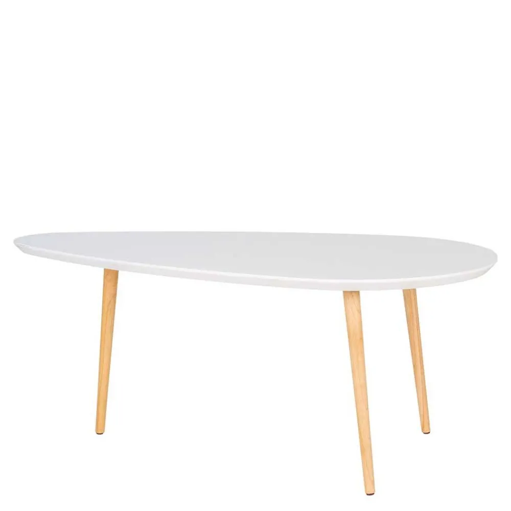 Wohnen Skandinavische Möbel|Couchtisch*Design Couchtisch in Weiß & Natur - Standos