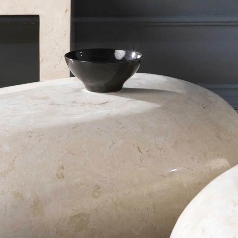 Wohnen Design Couchtisch Ionella in Creme Weiß