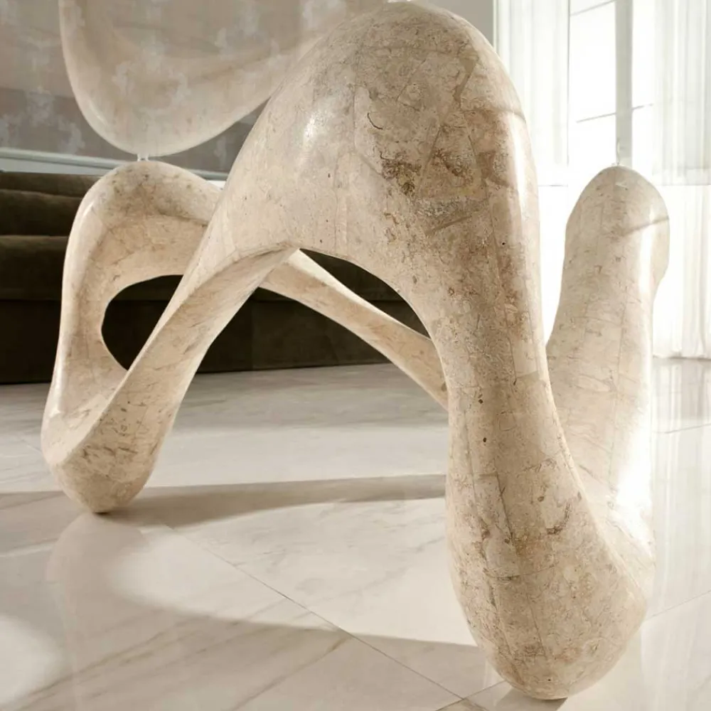 Wohnen Design Couchtisch Orcia mit Glasplatte