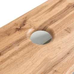 Wohnen Glasmöbel|Badezimmer Komplett*Design Doppel-Waschtisch & Spiegelschrank - Crystoga (zweiteilig)