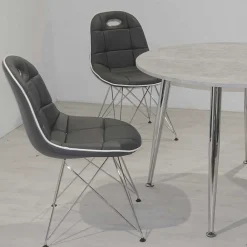 Wohnen Design Essgruppe in Rund - Flumicina (fünfteilig)