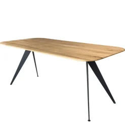 Wohnen Naturholzmöbel|Massivholzmöbel*Design Esstisch aus Wildeiche Massivholz - Vappo