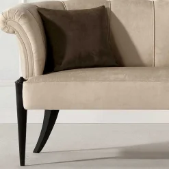 Wohnen Esszimmerbänke|Sitzbank*Design Esstisch Sofa in Beige - Toina