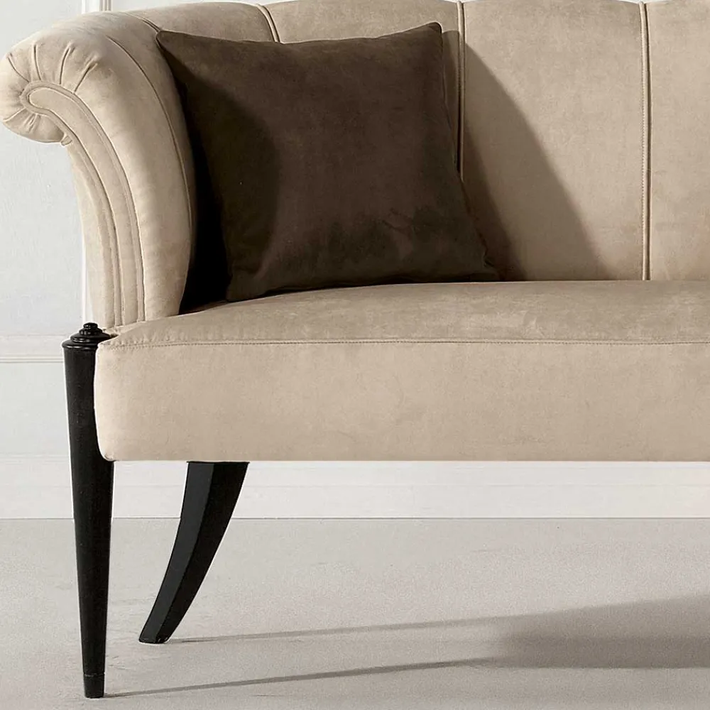 Wohnen Esszimmerbänke|Sitzbank*Design Esstisch Sofa in Beige - Toina