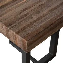 Wohnen Design Esszimmerbank aus Recyclingholz Teak - Halling