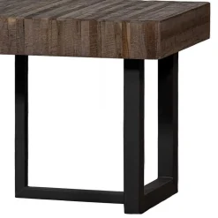 Wohnen Design Esszimmerbank aus Recyclingholz Teak - Halling