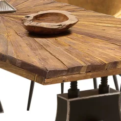 Wohnen Design Esszimmertisch aus Teak Recyclingholz - Rensing