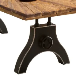 Wohnen Design Esszimmertisch aus Teak Recyclingholz - Rensing