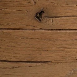 Wohnen Graue Möbel|Küchentische*Design Esszimmertisch mit Holz Eiche dunkel Venditora & Edelstahl