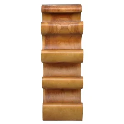 Wohnen Design Flaschenregal aus Suar Massivholz - Teako