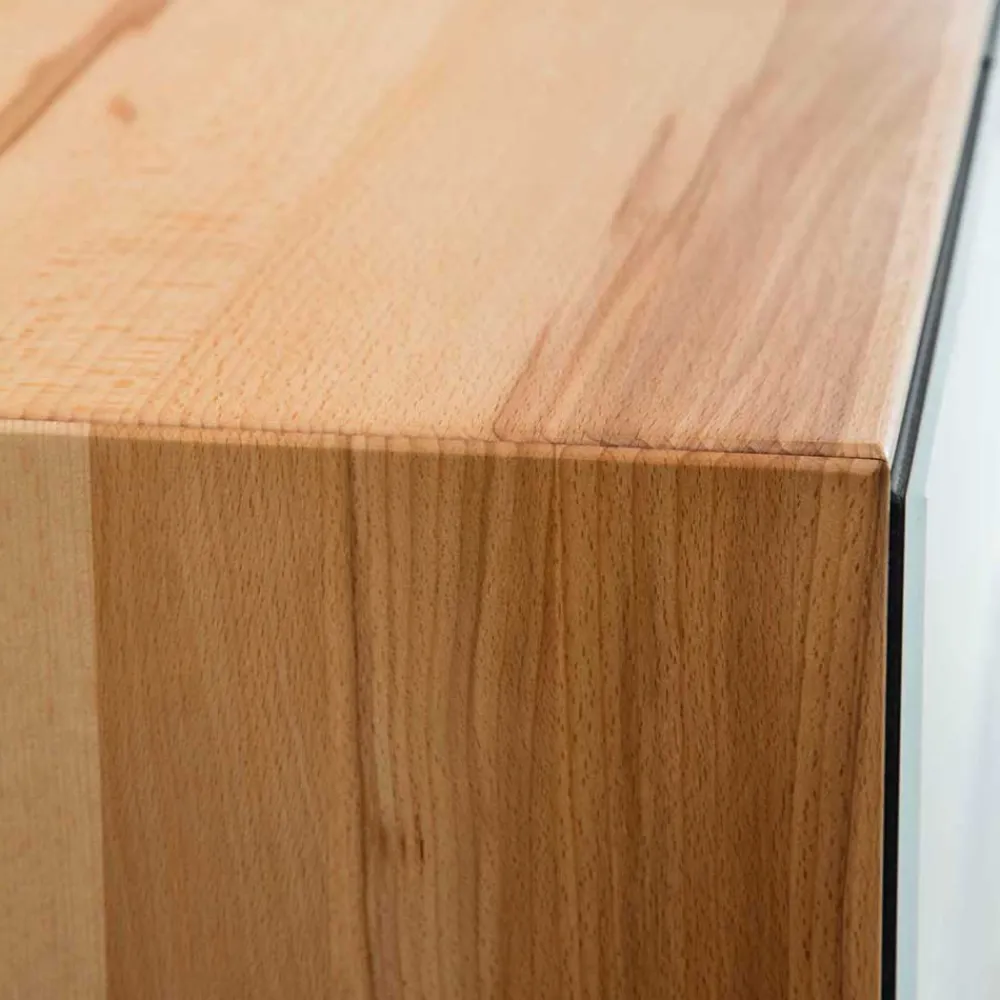 Wohnen Diele Komplett*Design Flur Möbel Set zweifarbig - Mandrey (vierteilig)