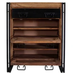 Wohnen Diele Komplett*Design Flurausstattung Industry Look - Mendoza (achtteilig)