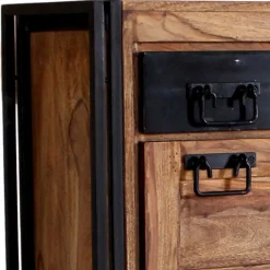 Wohnen Diele Komplett*Design Flurausstattung Industry Look - Mendoza (achtteilig)