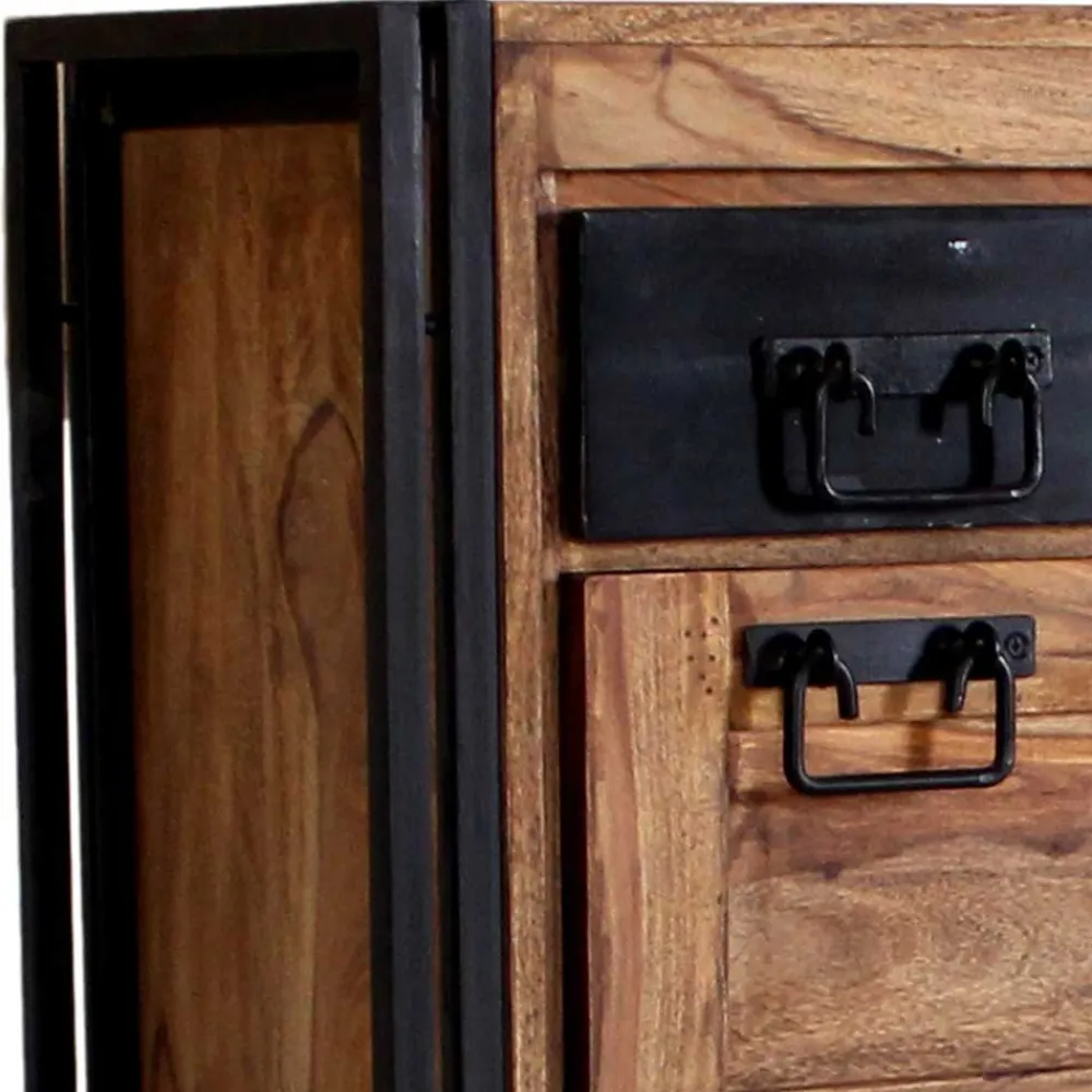 Wohnen Diele Komplett*Design Flurausstattung Industry Look - Mendoza (achtteilig)