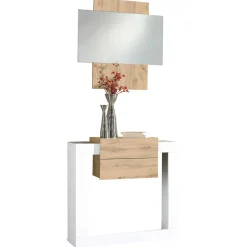 Wohnen Diele Komplett*Design Flureinrichtung mit Konsole - Masicuri (zweiteilig)