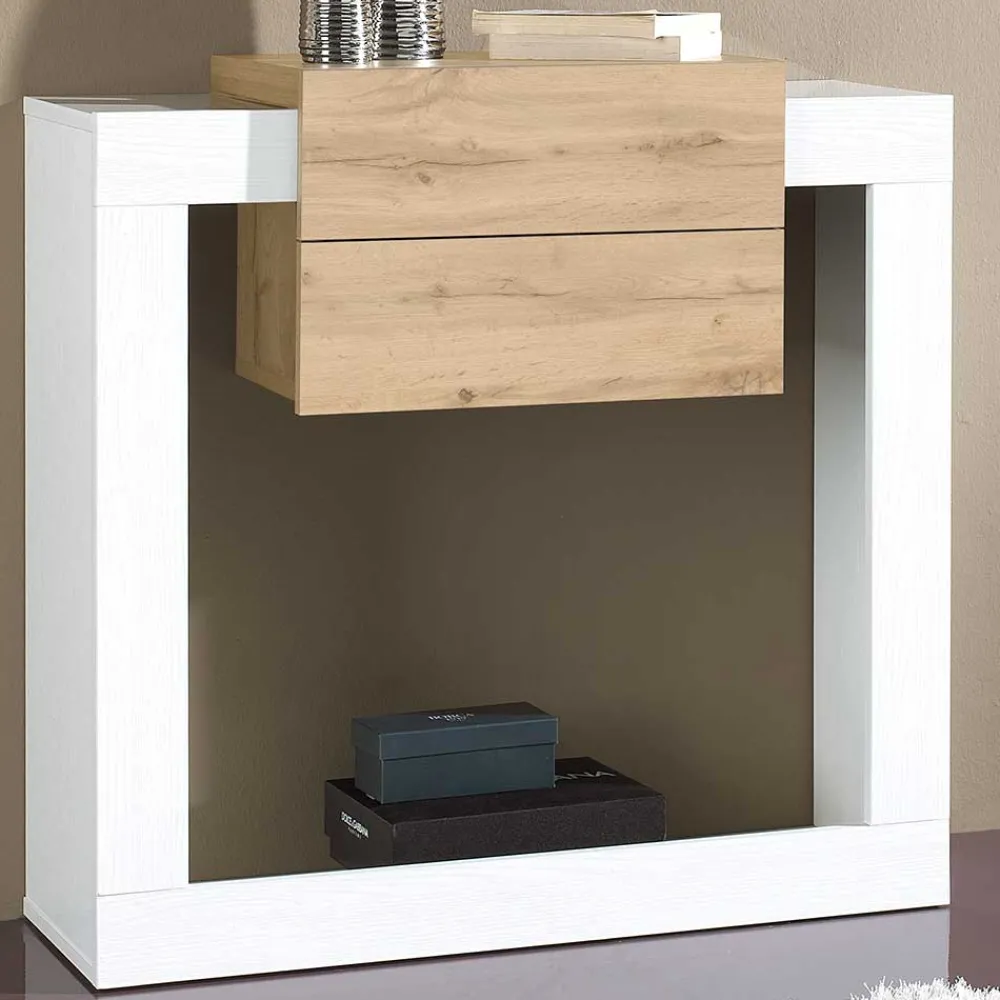 Wohnen Diele Komplett*Design Flureinrichtung mit Konsole - Masicuri (zweiteilig)