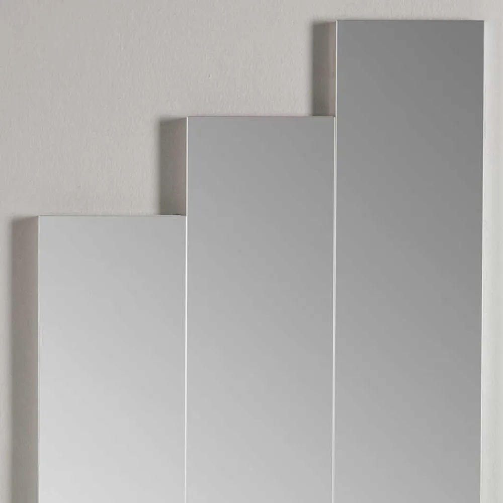 Wohnen Design Flurmöbel in Weiß & Schwarz - Uwida (vierteilig)