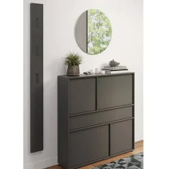 Wohnen Diele Komplett*Design Flurmöbel Kombination - Flemingo (dreiteilig)