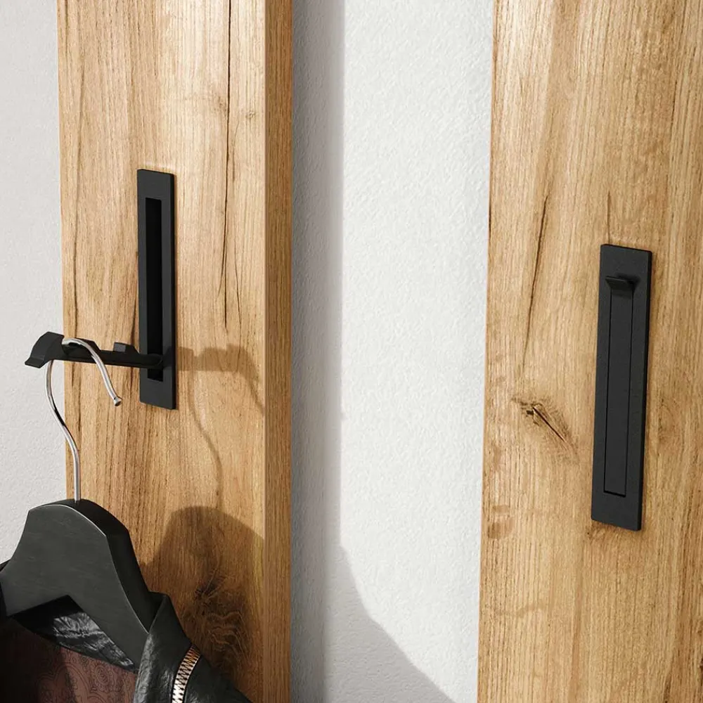 Wohnen Design Flurmöbel Set in Graugrün - Point (dreiteilig)