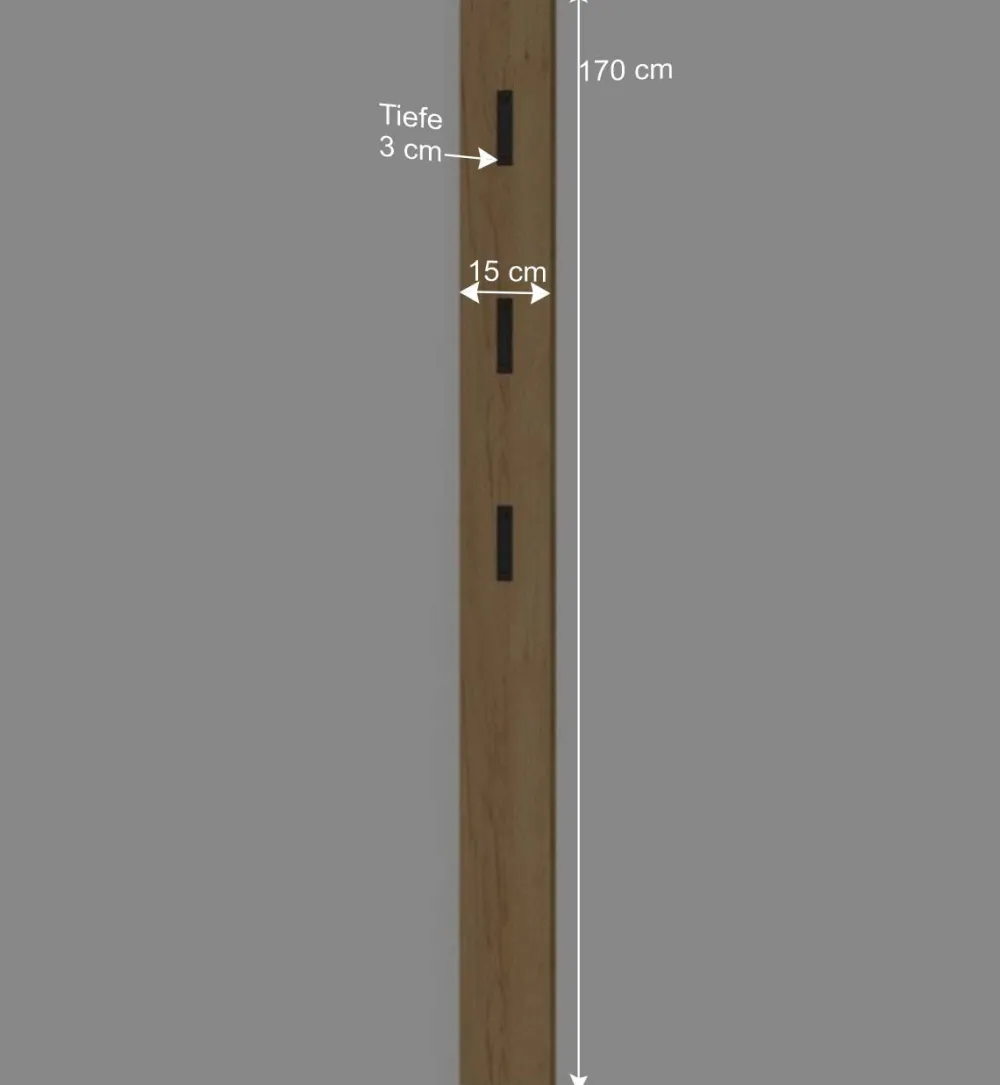 Wohnen Design Flurmöbel Set in Graugrün - Point (dreiteilig)