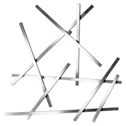 Wohnen Garderoben|Garderoben*Design Garderobe aus gebürstetem Edelstahl - Lomarios