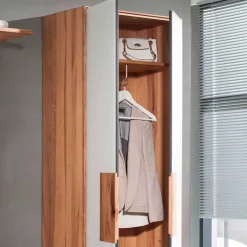 Wohnen Diele Komplett*Design Garderobenmöbel zweifarbig - Mandrey (dreiteilig)