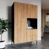 Wohnen Design Garderobenschrank in Wildeiche - Cavan