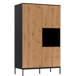 Wohnen Design Garderobenschrank in Wildeiche - Cavan
