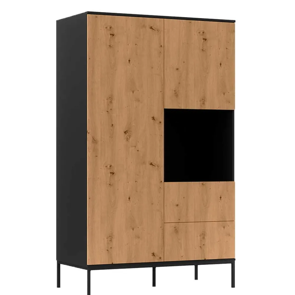 Wohnen Design Garderobenschrank in Wildeiche - Cavan