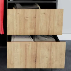 Wohnen Design Garderobenschrank in Wildeiche - Cavan