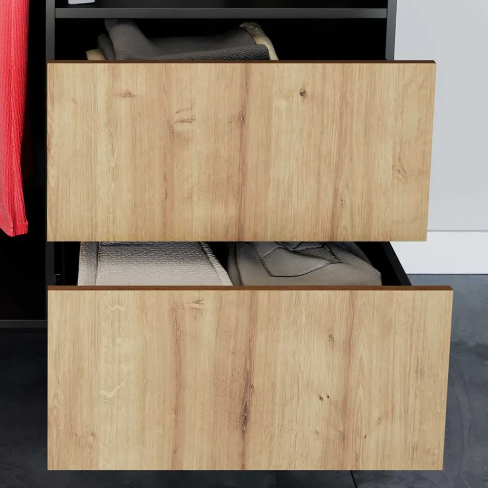 Wohnen Design Garderobenschrank in Wildeiche - Cavan