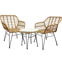 Wohnen Design Garten Sitzgruppe für Zwei - Kolage (dreiteilig)