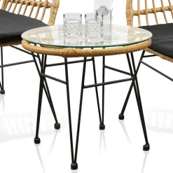 Wohnen Design Garten Sitzgruppe für Zwei - Kolage (dreiteilig)